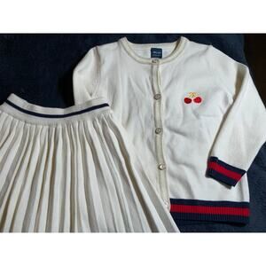 Adorable Mini Werztoun Girls Tennis 2 piece Set - Size 3T